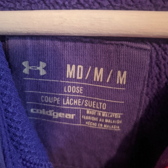 Under Armour Purple Hoodie - Picture 2 of 3